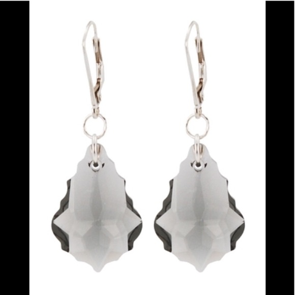 Kazia Digo Jewelry - NWT Swarovski crystal and sterling silver earrings